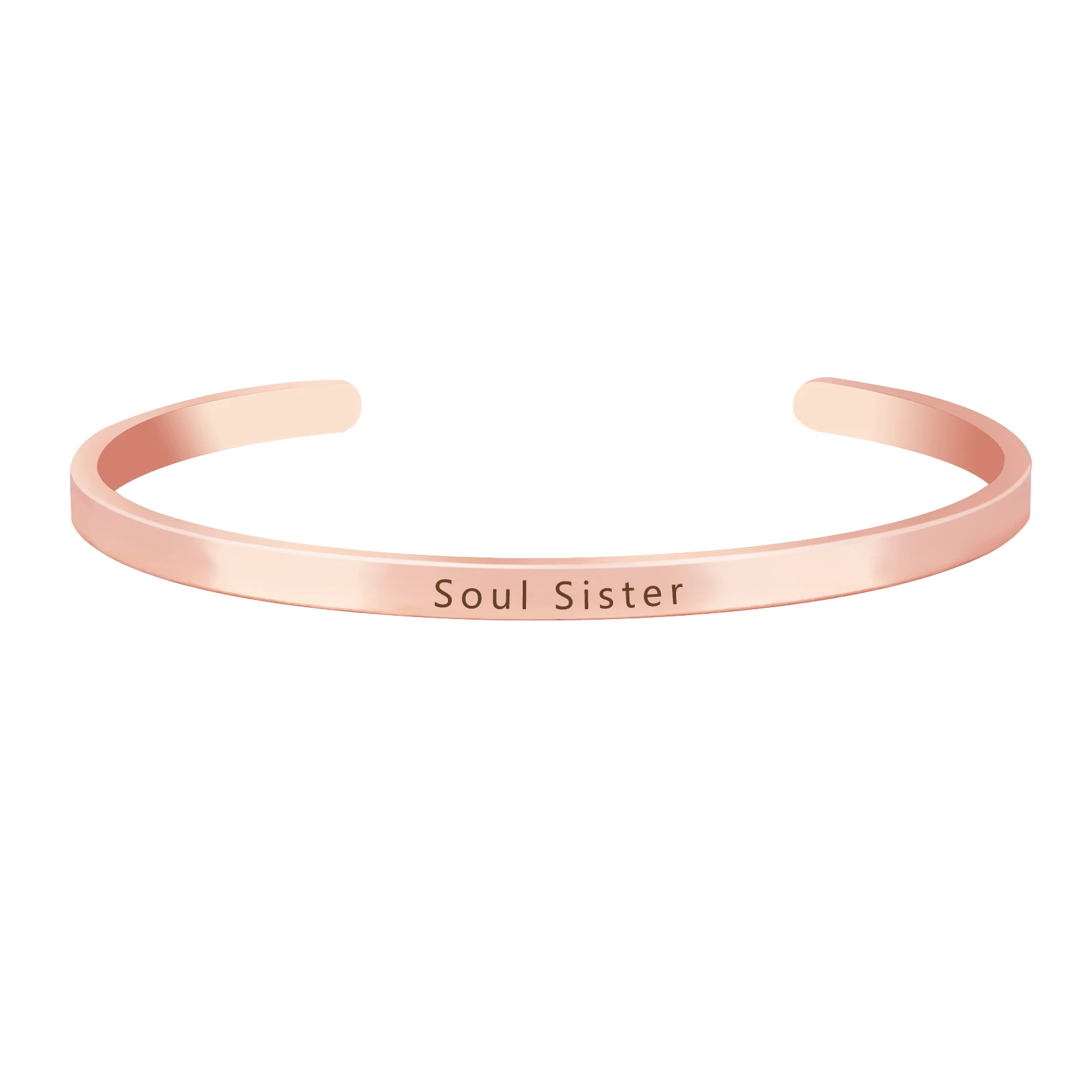 Регулируемый браслет с гравировкой KCALOE Браслет манжеты для мамы подарок сестры