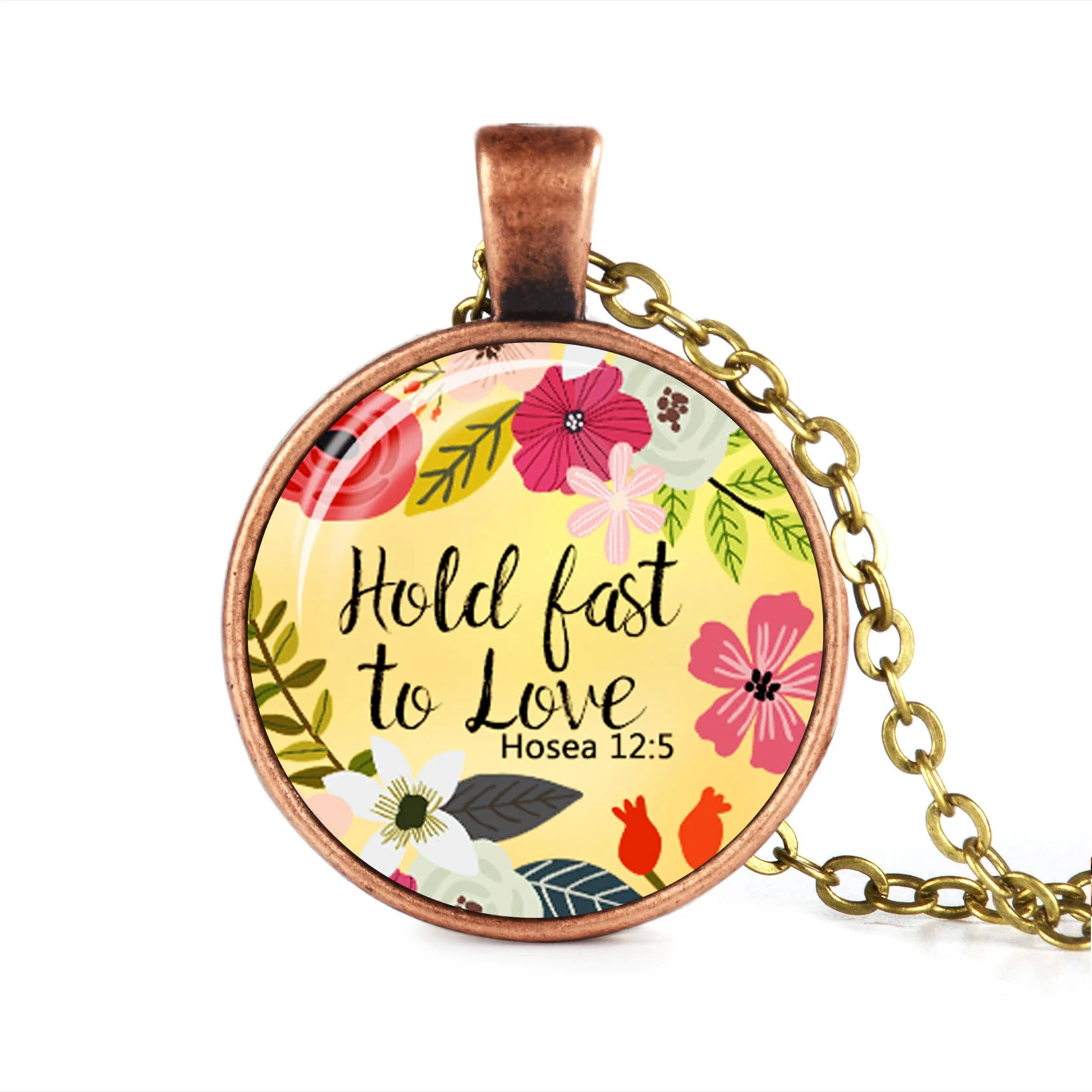 Все вещи возможны если вы верите цитата письмо ожерелье стеклянный купольный