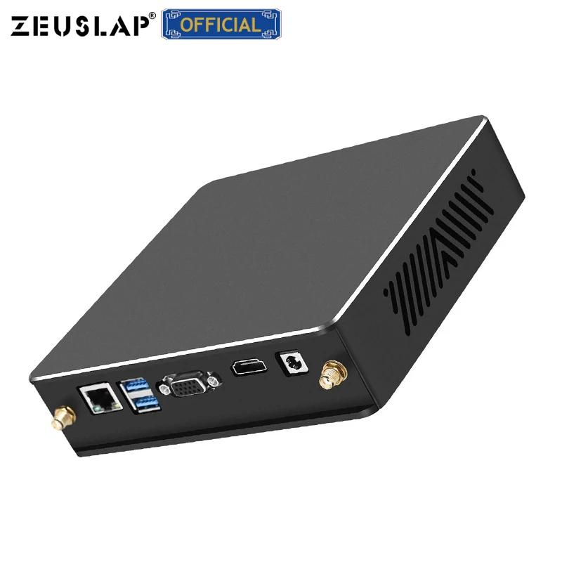 Мини ПК ZEUSLAP процессор intel core i3/i5/i7 8 Гб ОЗУ 512 SSD 2 4 ГГц 5G двухбанковский Wi Fi Bluetooth 0