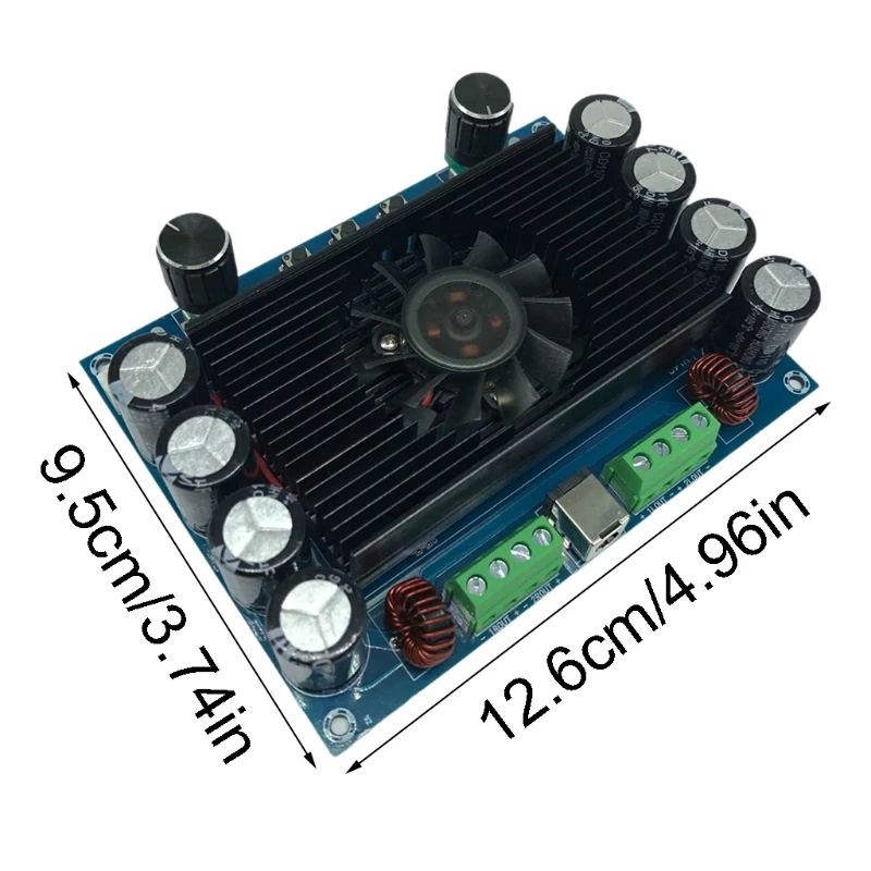 Плата усилителя мощности H054 TDA7850 4x50 Вт совместимая с Bluetooth четырехканальный