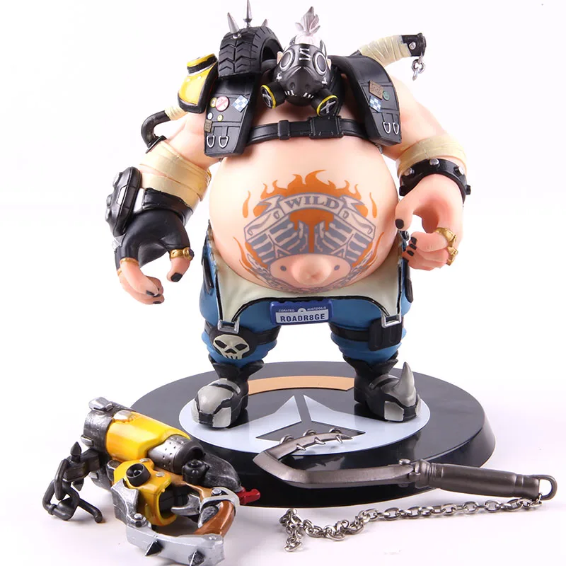 Западная анимация Roadhog фигурки Mako Rutledge ПВХ фигурка Коллекционная модель игрушки