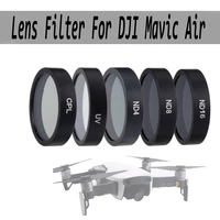 fotofly for mavic air optical glass lens filter uv cpl nd 8 16 32 filters kit for dji mavic air drone 4k gimbal camera accessory