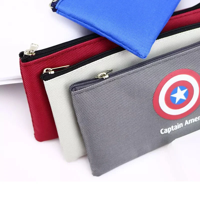 

Super Hero Kids Table Desk Organizer Kawaii Pencil Case Stationery for School Supplies Pencilcases Ballpoint Pen Pencil Cases
