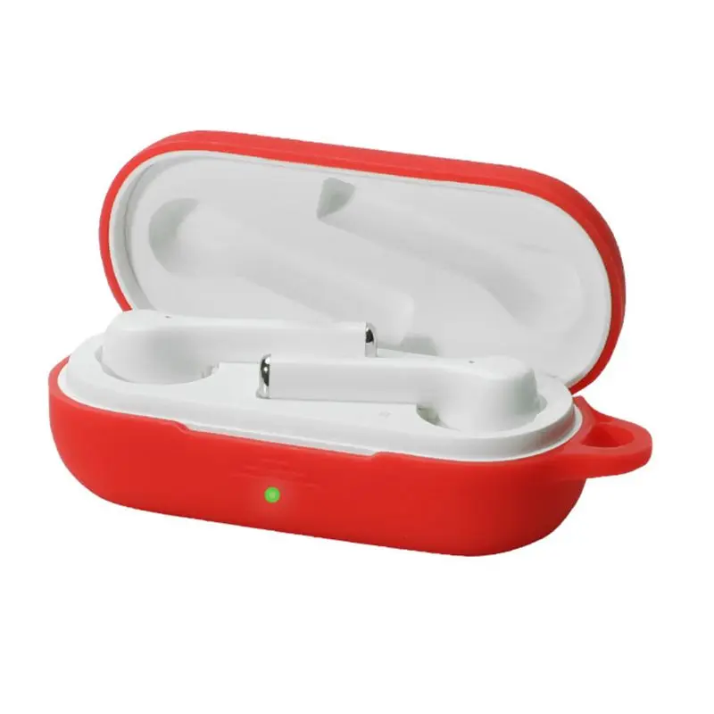 Для hua wei flypods 3i bluetooth наушники затычки чехол из силикона с металлическим крюком