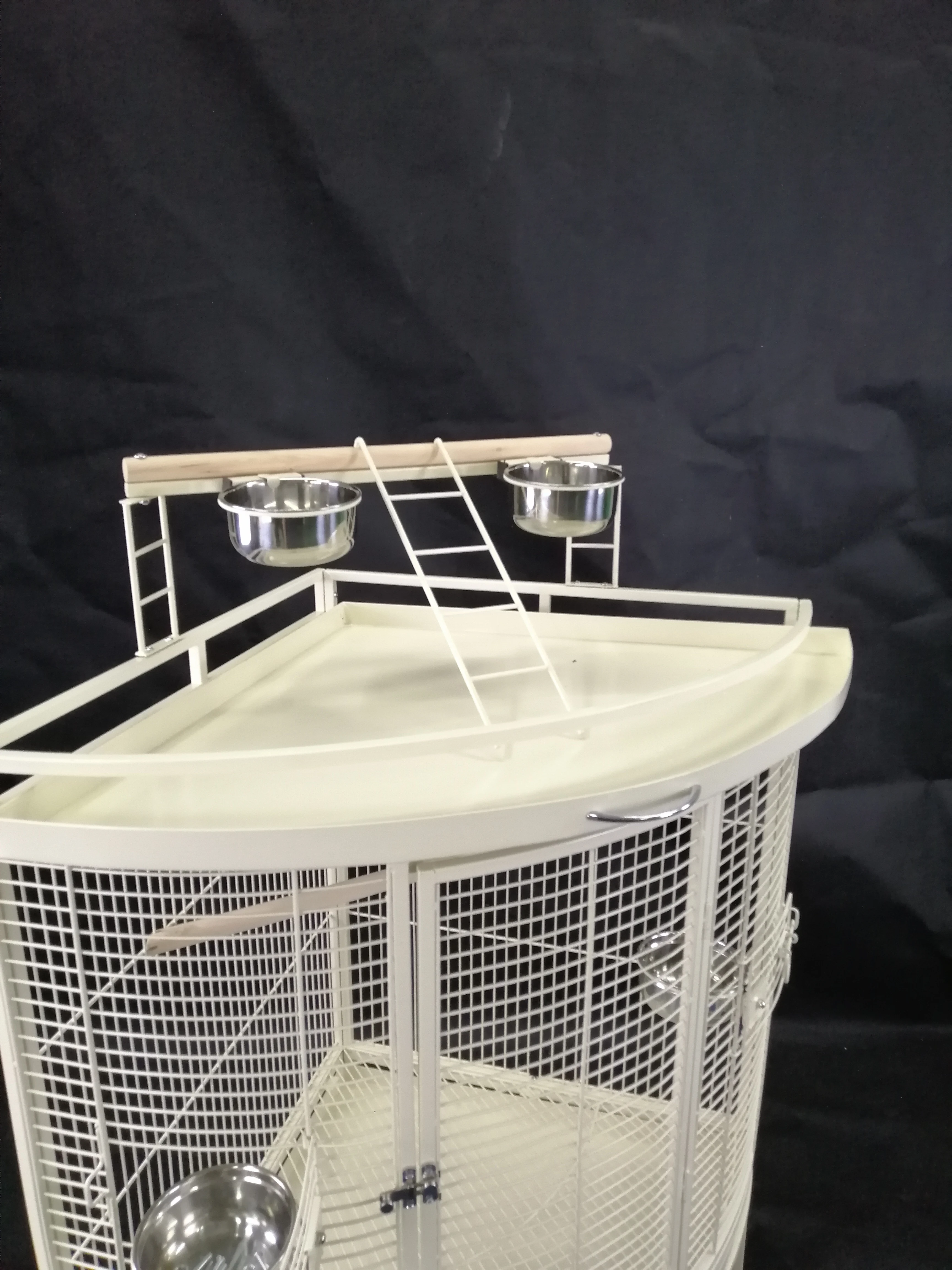 Популярная новая стильная угловая клетка для попугая ара металлическая канареек