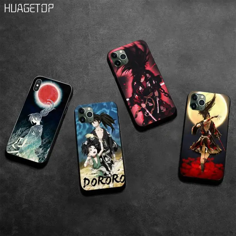 

HUAGETOP Dororo Personalised Soft Phone Case Capa for iphone 12 pro max 11 pro XS MAX 8 7 6 6S Plus X 5S SE 2020 XR case