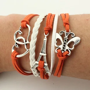 Дизайнерские креативные браслеты Chrams с шармами Восемь символов лучший друг