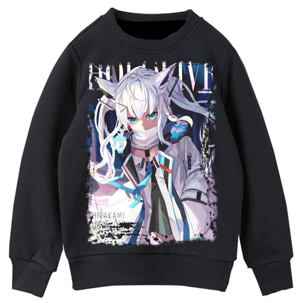 

Hololive Shirakami Fubuki Cosplay Hoodie 3D Printed Hooded Sweatshirt Men Women Casual Streetwear Pullover
