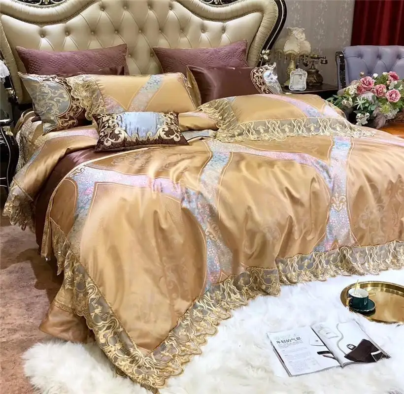Сатиновый как шелк и ультра мягкий хлопковый пододеяльник Декор роскошный