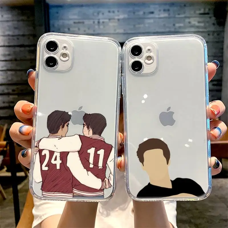 

Teen Wolf Dylan O'Brien Phone Case For iphone 13 12 11 8 7 plus mini x xs xr pro max Transparent soft
