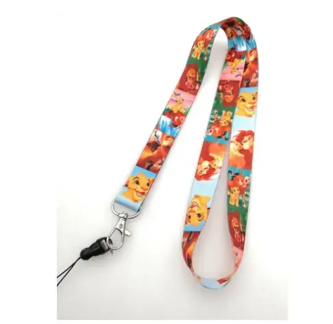 10 шт. Модные Цветные Брелоки для ключей держатели удостоверений личности ремни