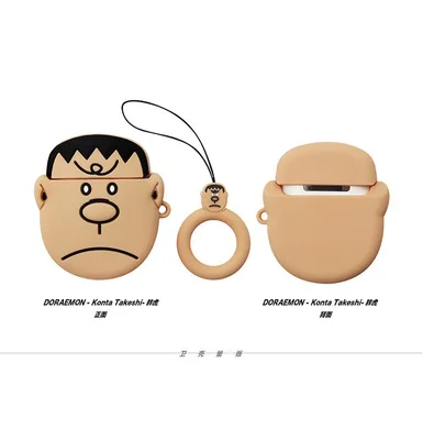 DVS-39 Милый мультфильм 3D авокадо брелок силиконовый чехол для Apple Airpods Мягкий противоударный чехол для New air pod 2 acessorios - Цвет: DVS-39