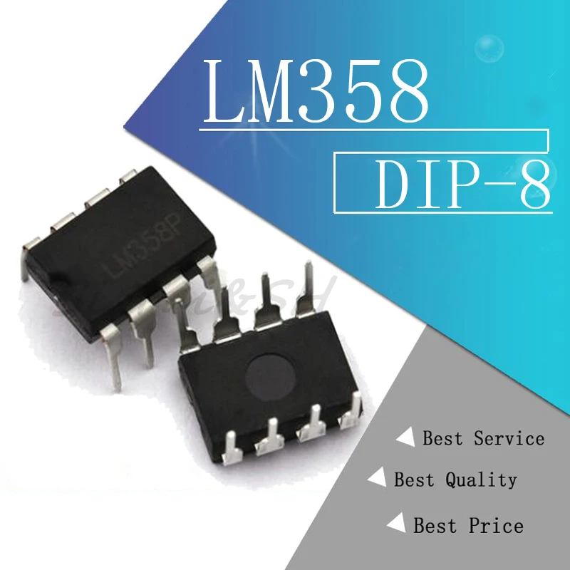 10 шт. операционные усилители LM358 LM358P DIP 8 Op Amps Dual Amp новинка оригинал|Интегральные