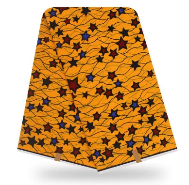 

new 6 yards african fabric 2021 high quality wax fabric for women dress