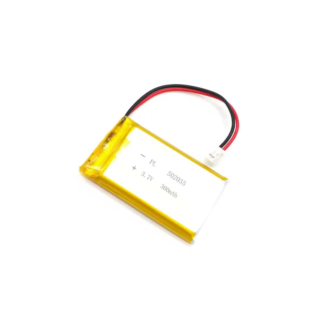 

2/5/20/200/1000/10000pcs 3.7V 300mAh 502035 Li Lithium Polymer ion Battery with 2.0mm JST