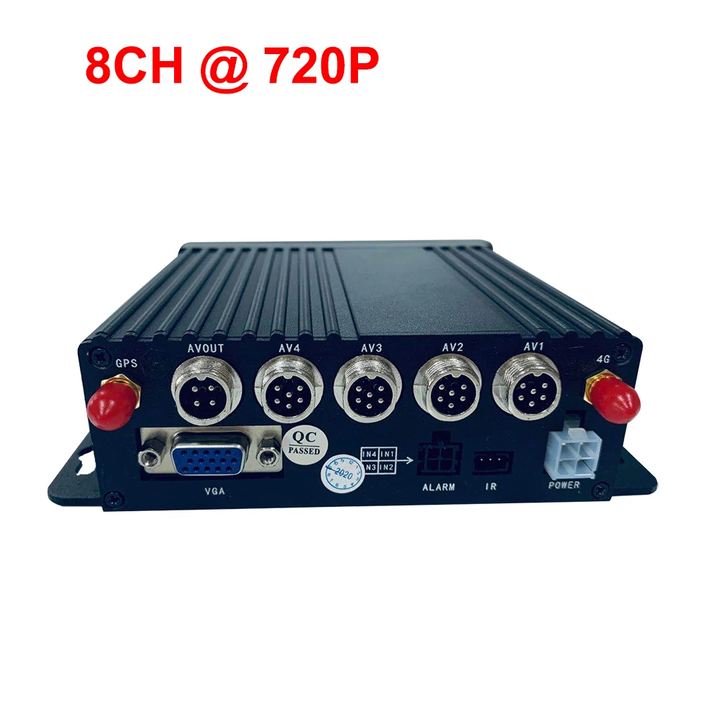 Экономичная Мобильная система видеонаблюдения с 5-канальной автобусной камерой