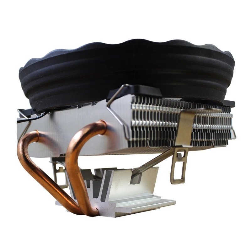 

LANSHUO 2 Copper Tube Down-Blowing 775AMD1155 Desktop Computer Radiator (212 Horizontal Tower 3-Line Symphony Lights)