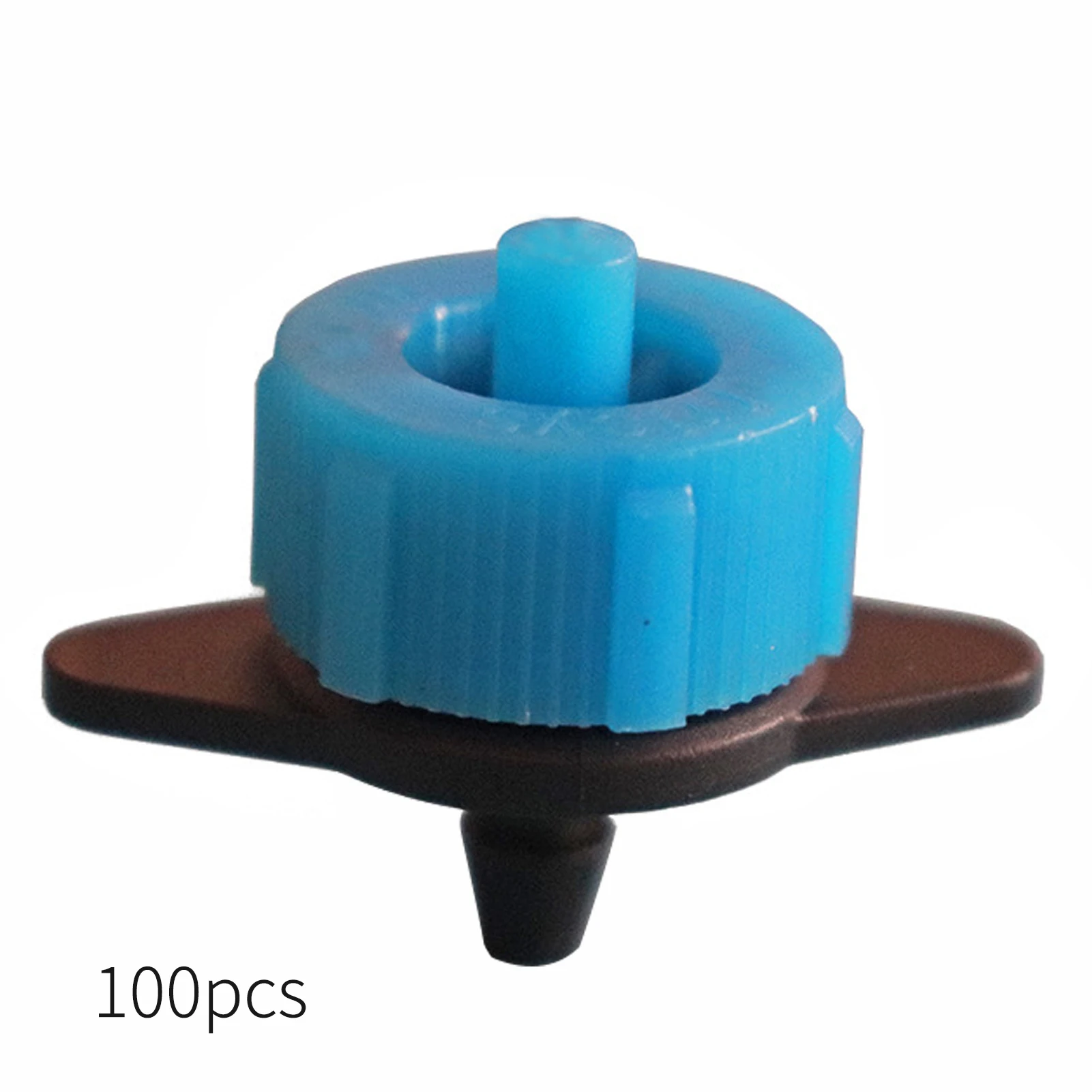 

100pcs Durable Automatic Adjustable Steady Flow Micro Pressure Compensating Dripper Plastic 4L 8L Accessories Water Saving