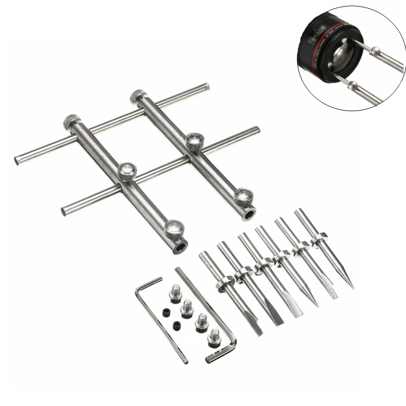 Новый регулируемый гаечный ключ для объектива камеры 3 наконечника плоский