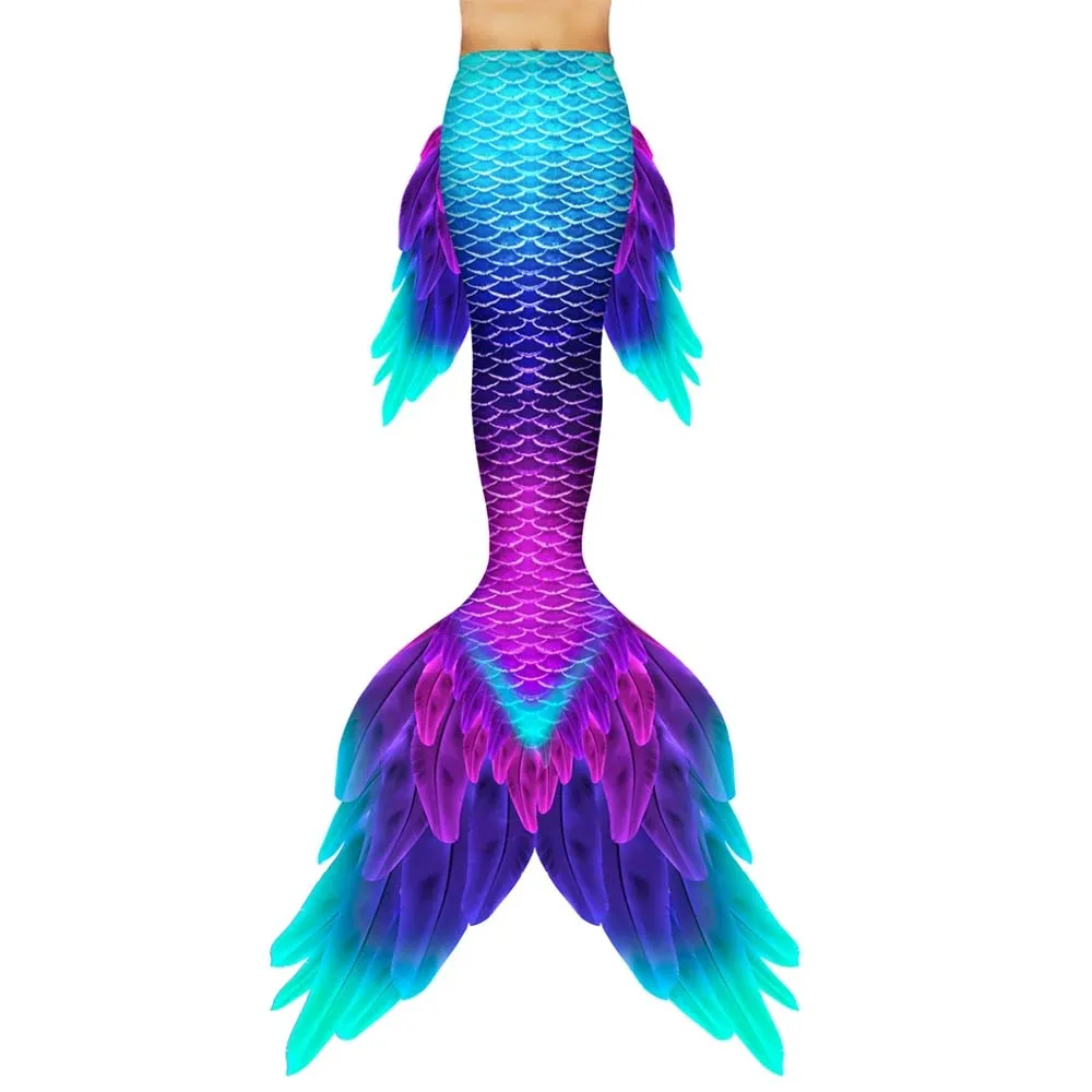 Новые Моноласты русалки для взрослых и детей на заказ хвосты купания купальный