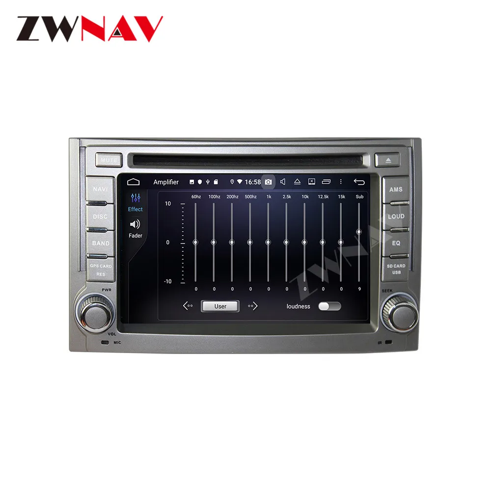 Android 9 IPS экран PX6 DSP для Hyundai H1 Grand Starex 2007 + автомобильный DVD GPS мультимедийный плеер