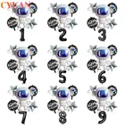 Космическая вечеринка астронавт воздушный шар ракета фольга шары галактика Тема Вечеринка Мальчик Дети День Рождения украшения гелиевые глобусы