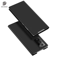 for samsung galaxy note 20 ultra case dux ducis stand flip pu wallet leather case for samsung note 20 ultra cover with card slot