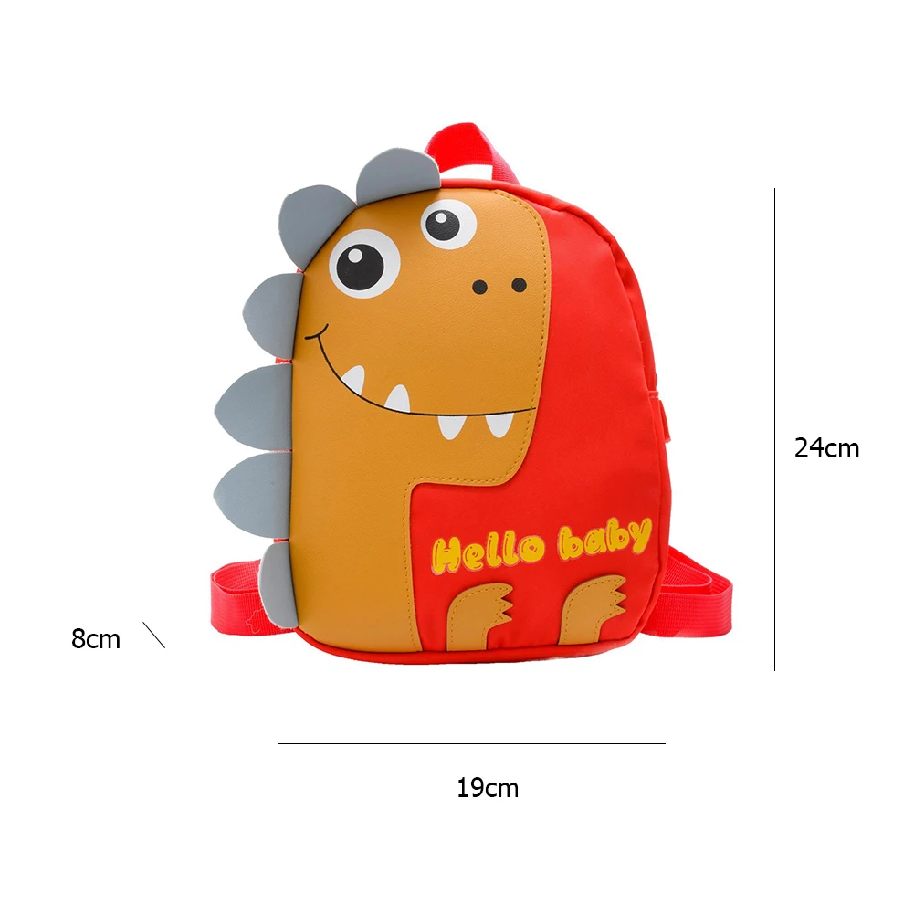 

Kids Cartoon Dinosaur Backpack Toddler Lovely Children Boy Girl School Shoulder Bag Kindergarten Cute Nylon Animal Print Bagpack