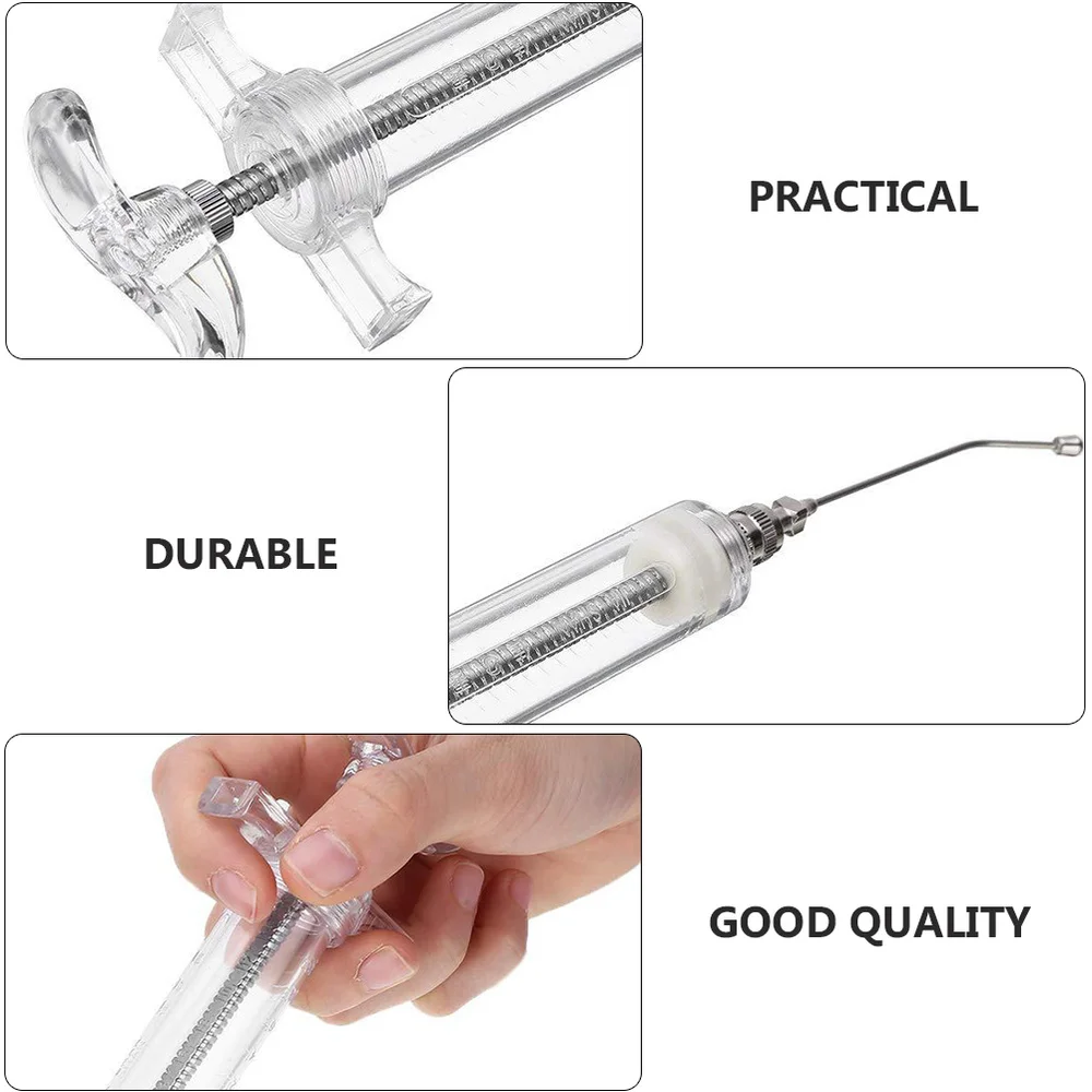 

1 Set of Parrot Medicine Feeding Syringe Bird Water Feeder Bird Feed Injector