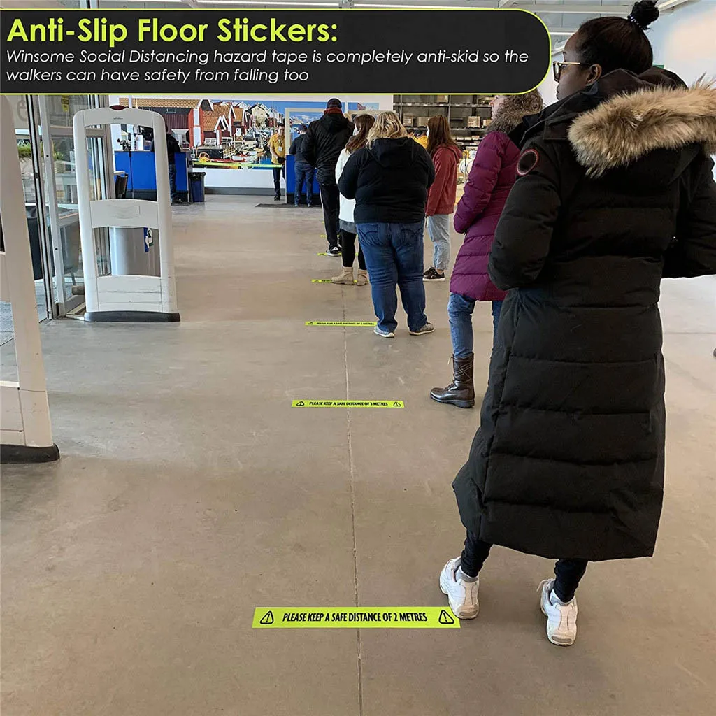 Цвет: желтый черный Предупреждение ленточная маркировка Стикеры Безопасность