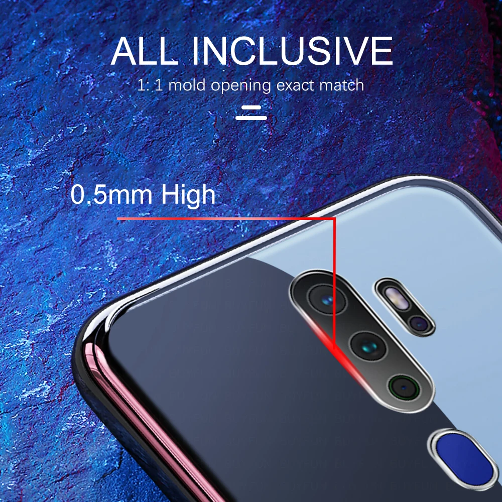 camera bumper transparent phone case on for oppo a5 2020 a9 2020 a52020 a92020 realme k5 xt x2 x50 pro x t 50 2 soft tpu fundas free global shipping