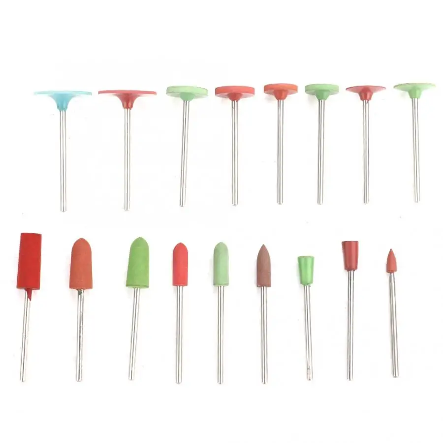 17 шт./компл. полировальная головка для ювелирных изделий шлифовальный