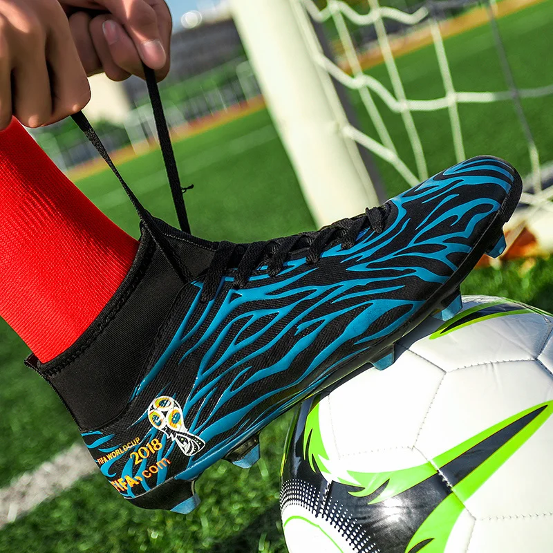 Футбольная обувь с длинными гвоздиками футбольная для улицы мужские взрослые