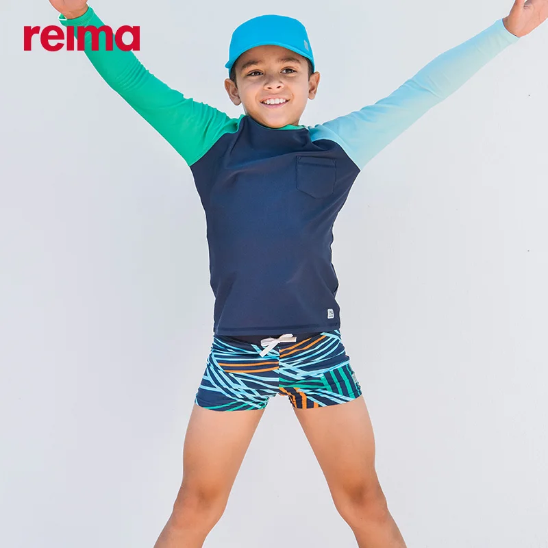 

Reima Children's Shorts Boys Quick Dry Water Repellent Sunscreen UV50 Swimming Beach Shorts 2020 New Summer Clothes