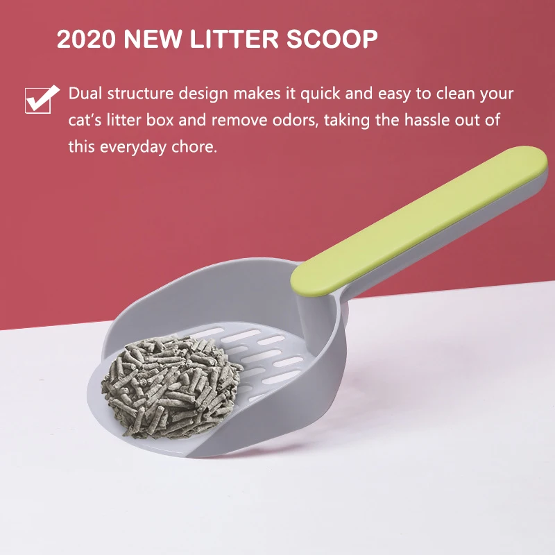 Новинка 2020 ультралегкий ковш для кошачьего туалета антипригарный коврик с