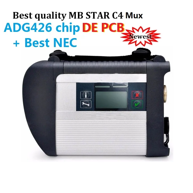 Full chip ADG426 MB star C4 SDconnect wifi car diagnostic SD Compact 4 scanner tool DE vice Free update online 09.2021 | Автомобили и