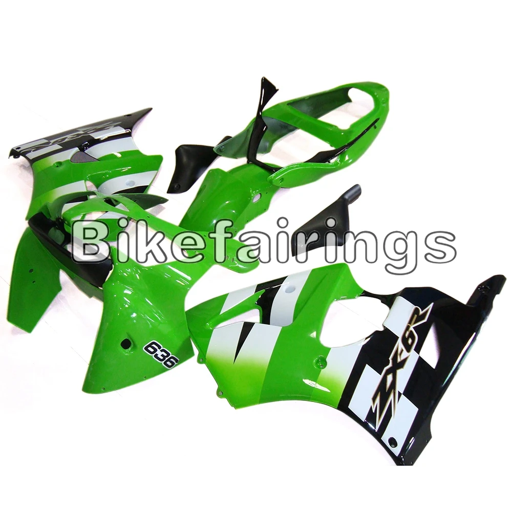 Полный комплект обтекателей для Kawasaki ZX6R 2000 2001 ZX 6R 00 01 02 Кузов мотоцикла из АБС
