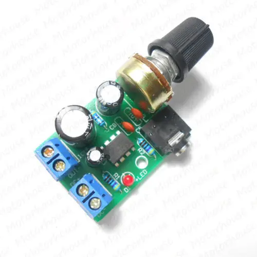 2 шт. LM386 аудио усилитель мощности платы Hi-Fi DC 3 В ~ 12 5 в мини модуль AMP мм разъем |