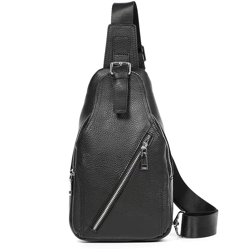 Сумка на плечо из натуральной кожи винтажная Мужская сумка воловьей нагрудные