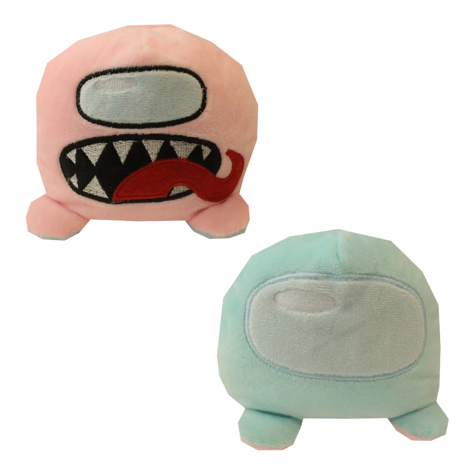 

Flip two-sided Plush Stuffed Doll Toy Different Sides To Show Different Moods Soft Simulation Plush Toys