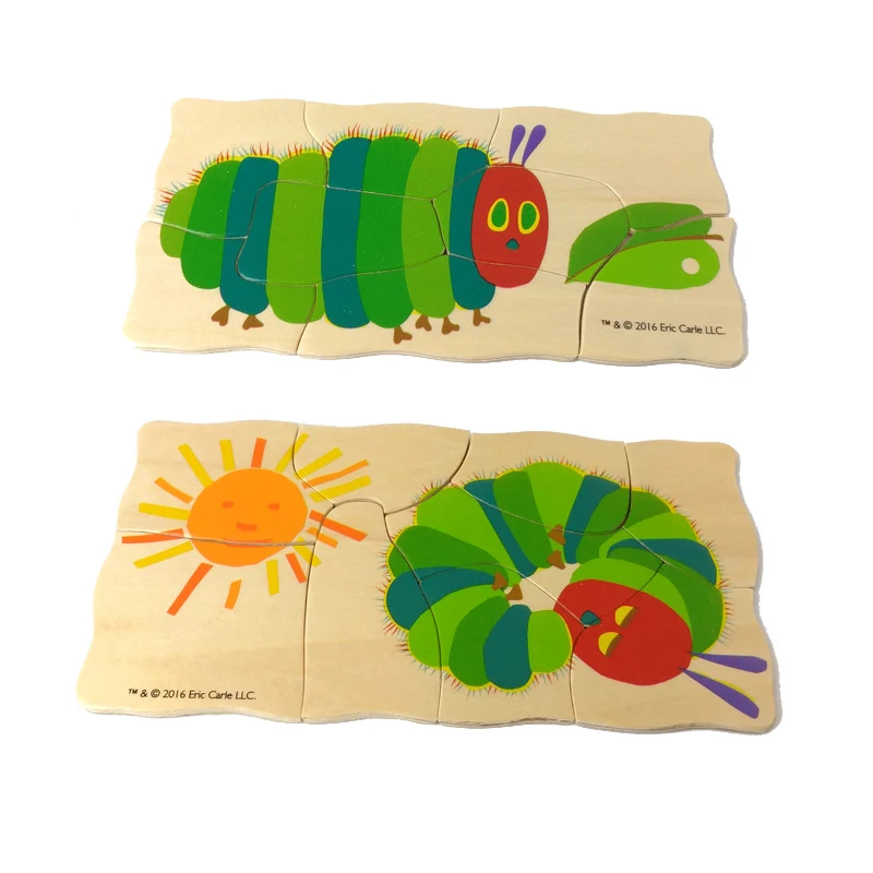 Многослойный пазл-гусеница для раннего развития детей игрушка голодная гусеница
