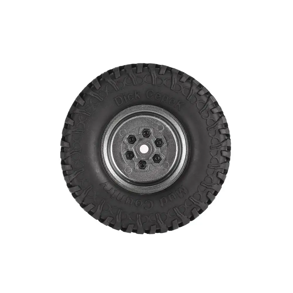 

4Pcs AUSTAR AX-3020 1.9 Inch 110mm Rubber Tires Tire with Metal Wheel Rim Set for 1/10 Traxxas TRX-4 SCX10 RC4D90 RC CrawlerCar
