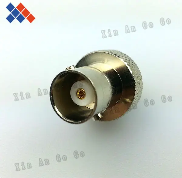 

10 pcs Rf coaxial connector Q9 BNC female JACK to 2.3 mm with disk test head
