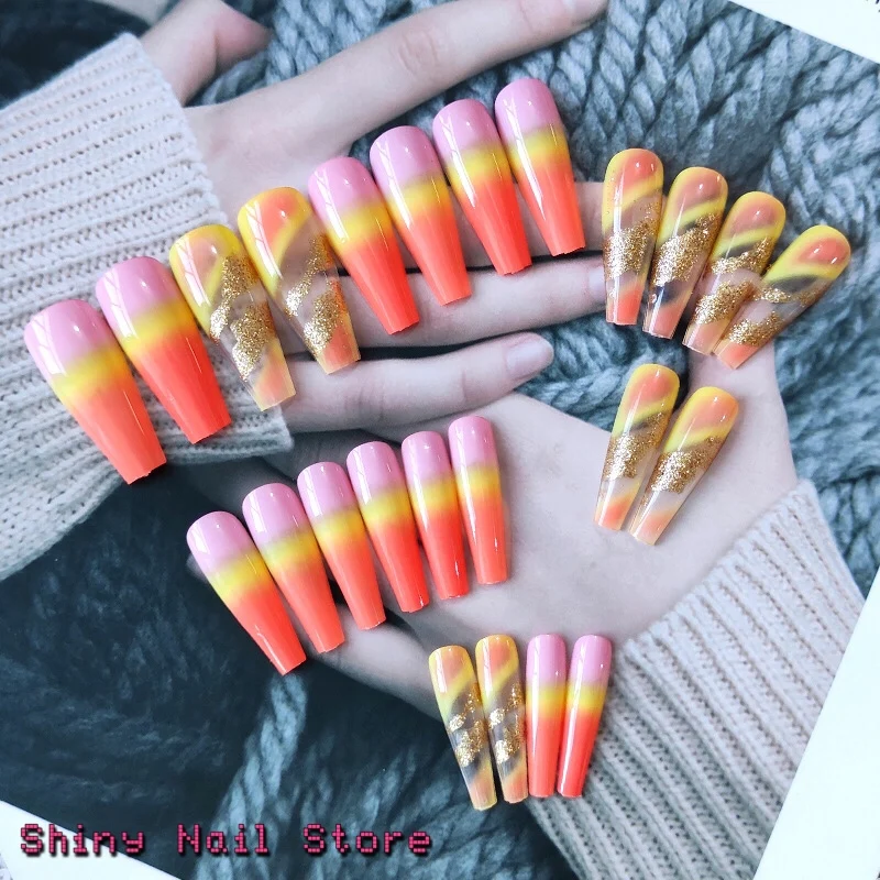 1 Набор в европейском и американском стиле Темный градиент съемный балет гроб