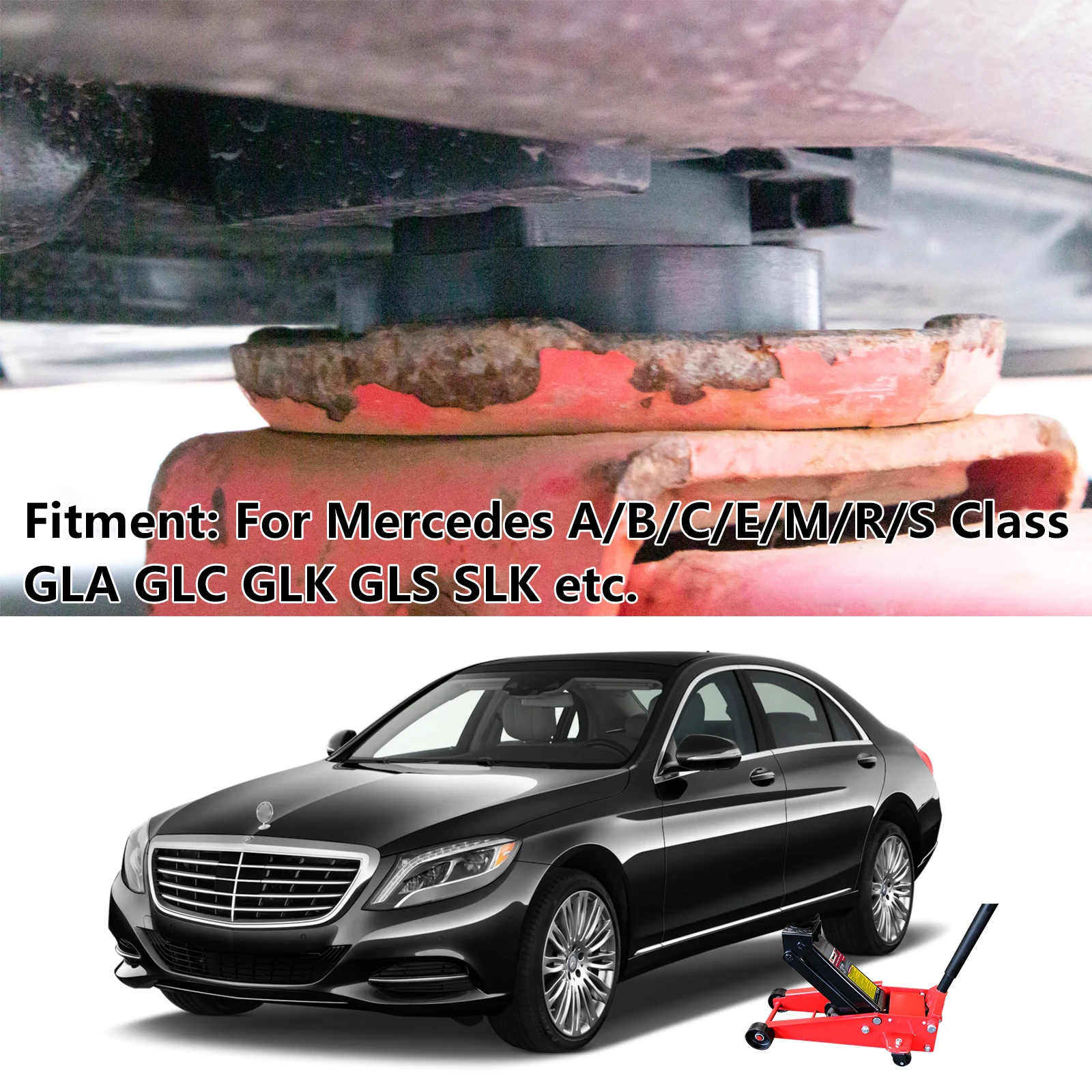 Резиновая подставка адаптер для Mercedes Benz A B C E R S Class CLA CLC CLK GL GLA G GLE GLC M SL SLK SLR| |