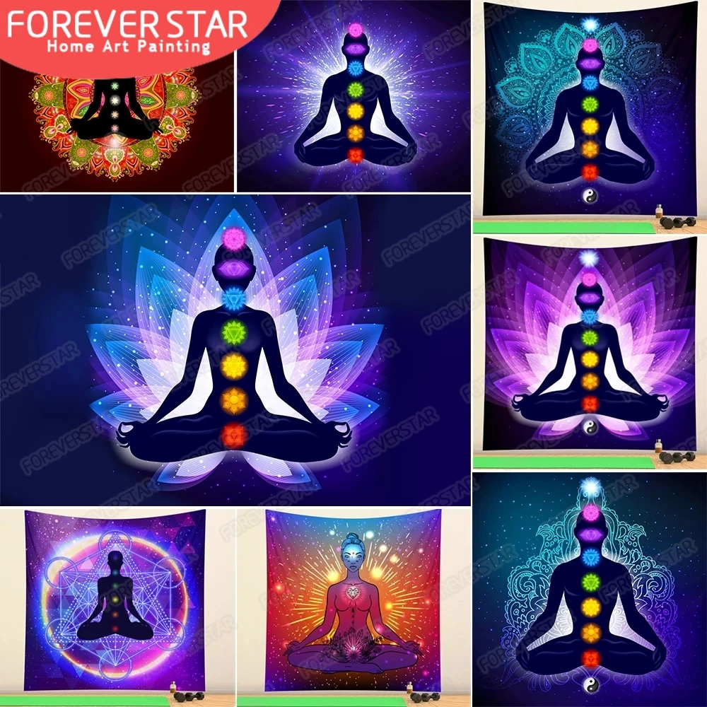 

Indian mandala meditation Tarot tapestry wall decoration Mandala tapestry witchcraft Bohemian Hippie home decoration yoga mat