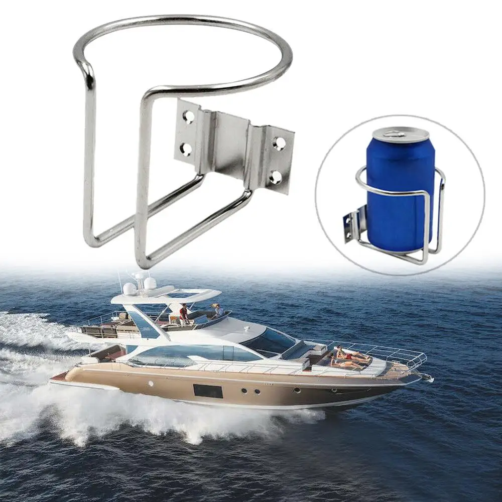 Автомобильный держатель для стаканчиков с кольцом из нержавеющей стали бутылок