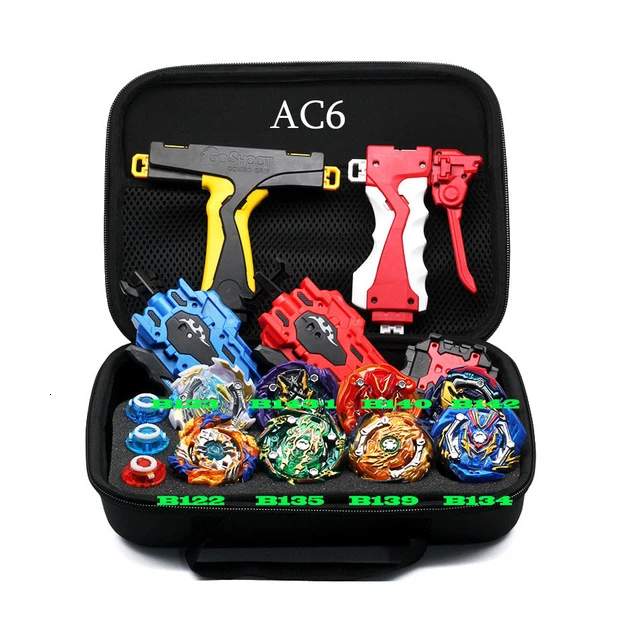 AC6 Takara Tomy Fashion Bey Bay Burst Metal Fusion Набор детских игрушек для мужчин и женщин, игровые лезвия - Цвет: AC6