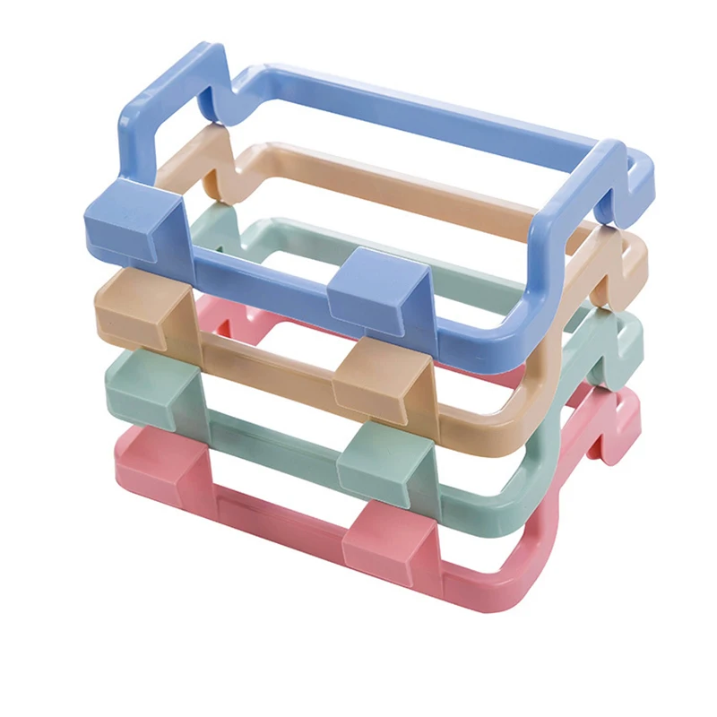

Kitchen Organizer Home Cupboard Door Rack Plastic Kitchen Garbage Bags Holder Storage Shelf Kitchen Accessories Hanger Hook