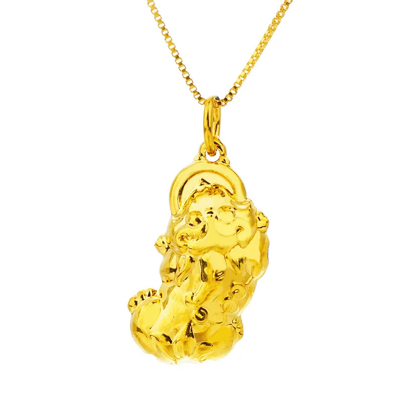 OMHXFC Wholesale European Fashion Woman Man Unisex Party Birthday Wedding Gift Vintage Toad 18KT Real Gold Charm Pendant PN27 | Украшения и